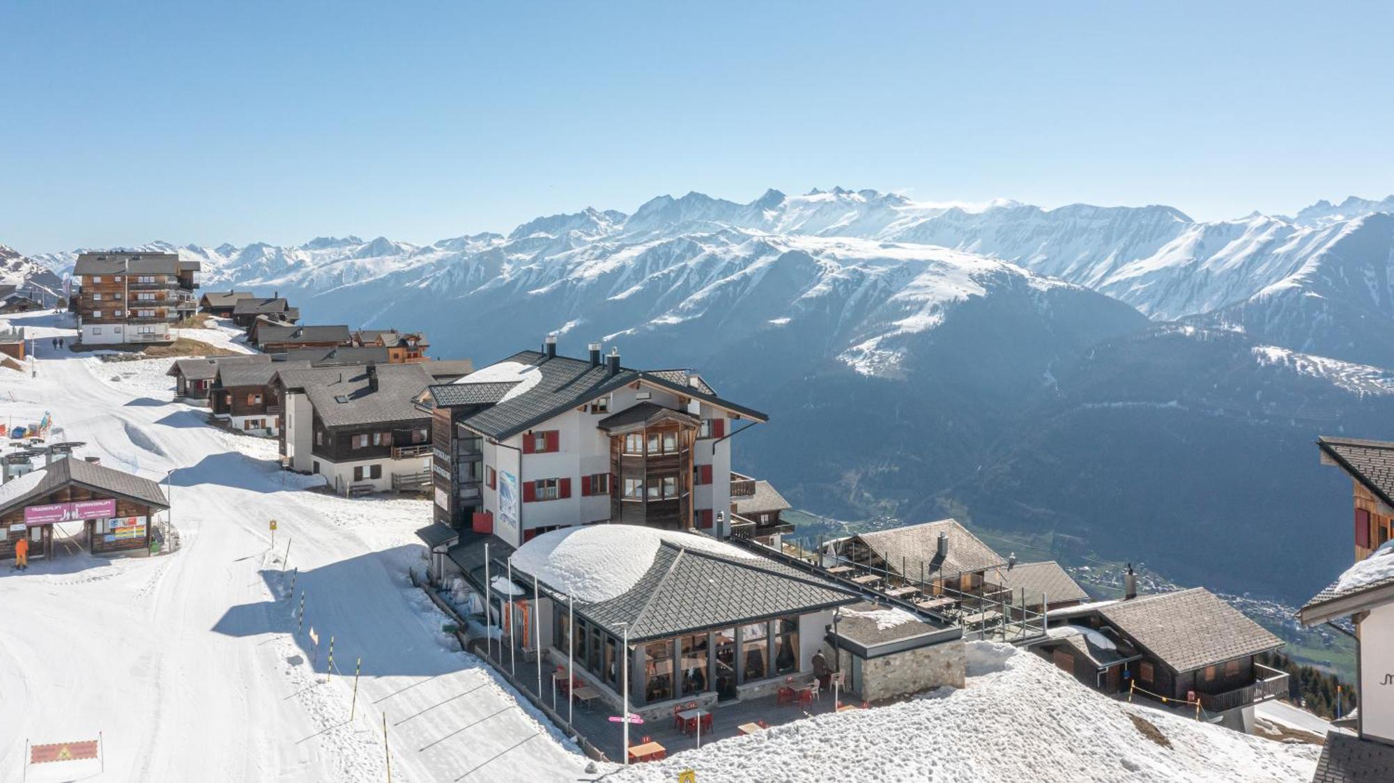 Appartmenthaus Bergfreund Fiesch Exterior foto
