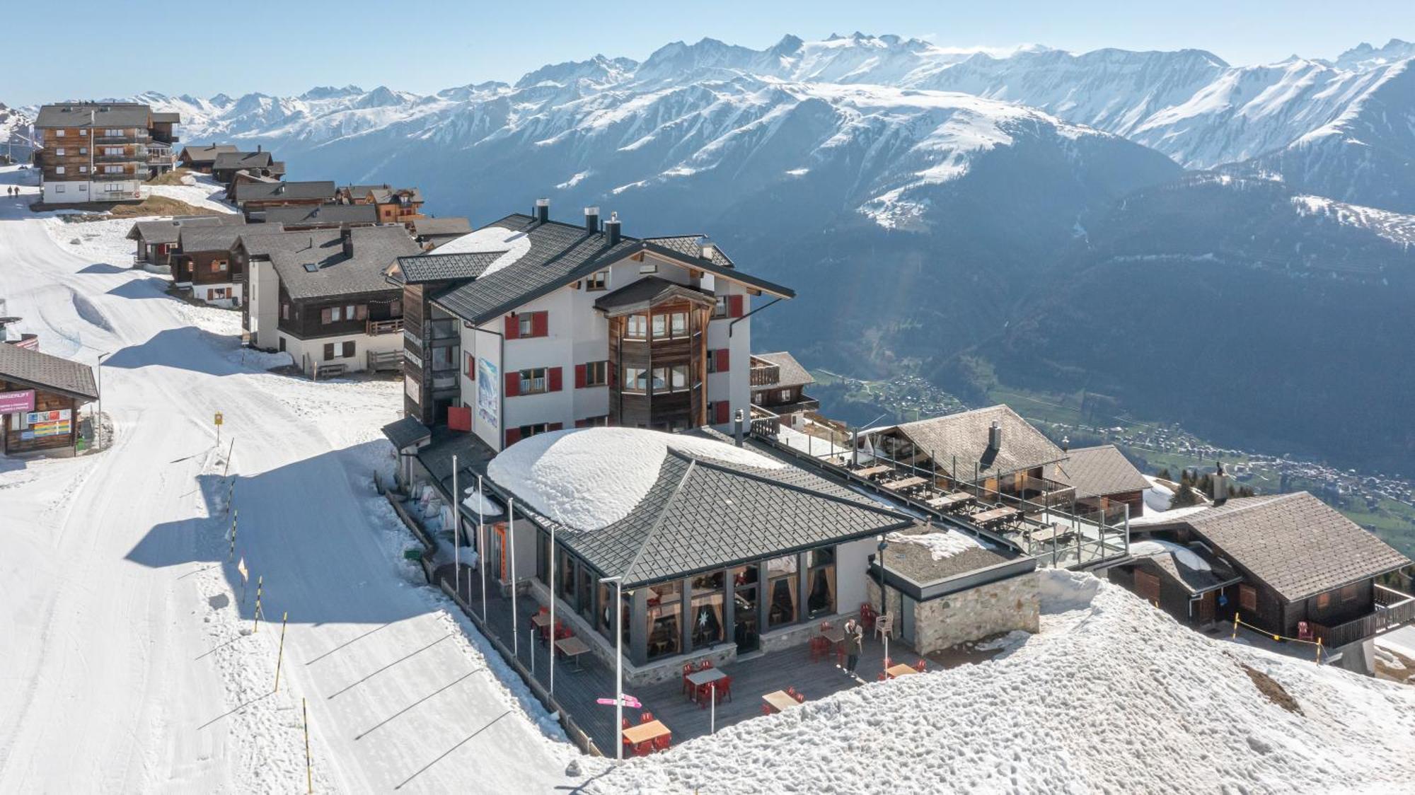 Appartmenthaus Bergfreund Fiesch Exterior foto